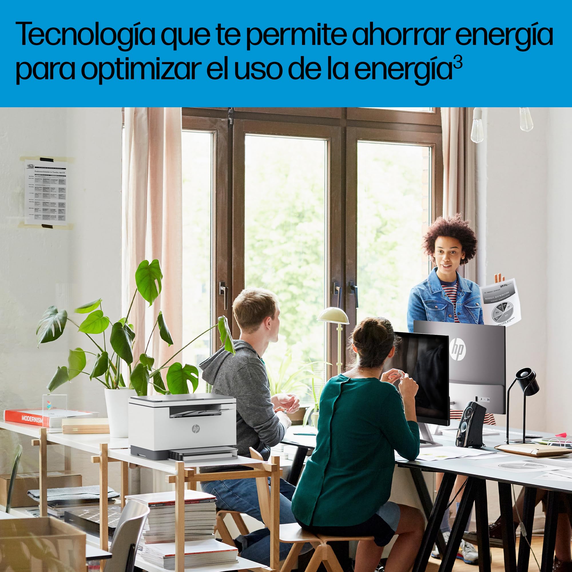 HP LaserJet M234d 8J9K4F, Impresora Láser A4 Multifunción Monocromo a Doble Cara Automática, Escaner, Copiadora (29 ppm, conexión Solo USB, Procesador 500MHz, Memoria 64MB, Smart App)
