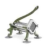 New Star 42313 Commercial Grade French Fry Cutter with Suction Feet, 1/2-Inch 1) French Fry Cutter 1/2-Inch Blade