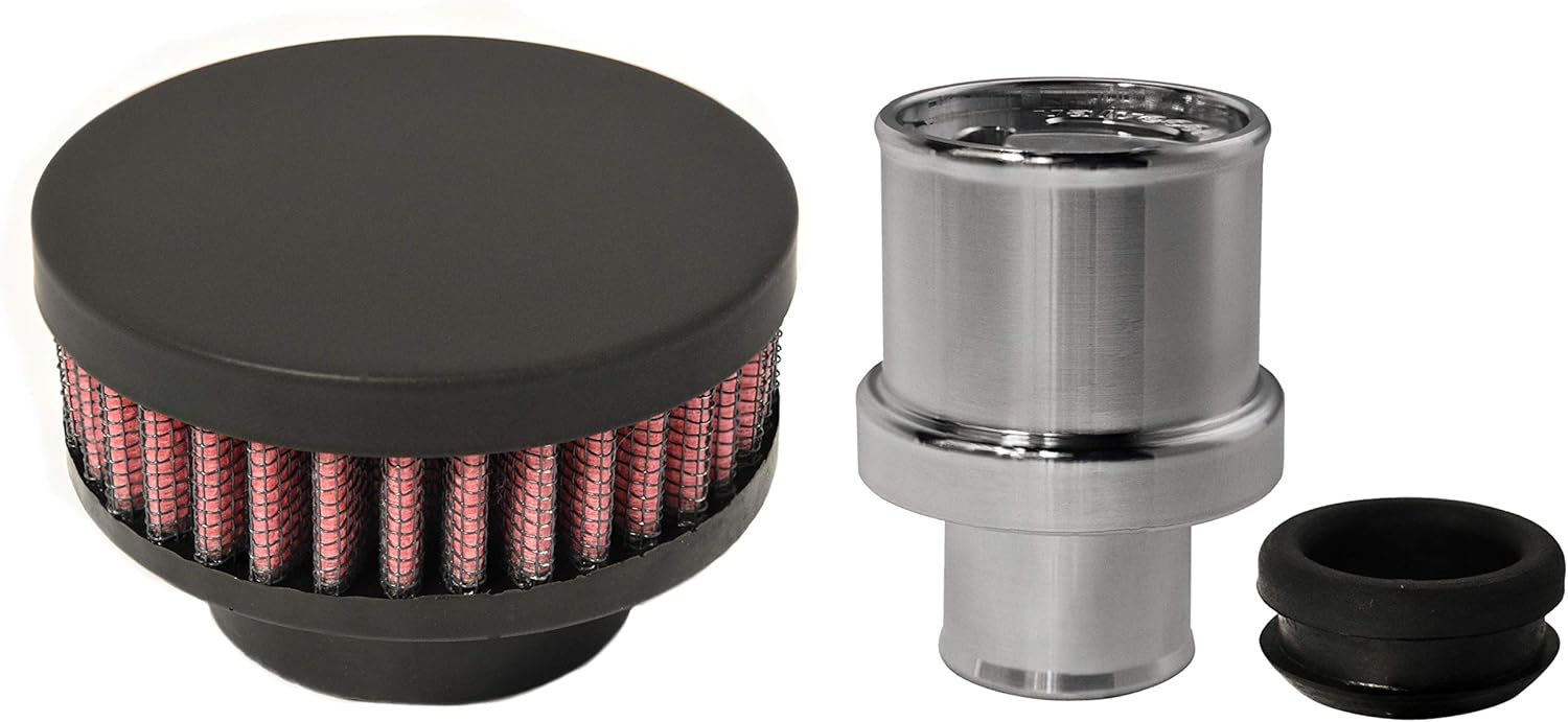 CFM Performance Baffled Billet Valve Cover Breather Kit for 2018 Jeep