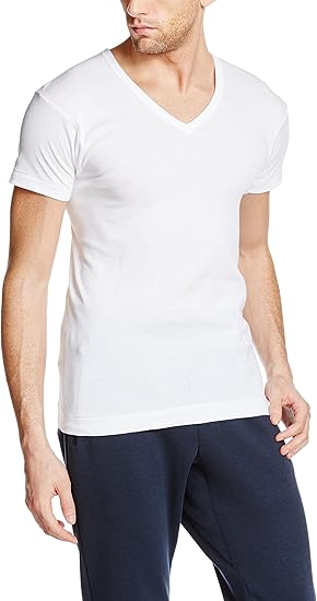 Amazon ビー ブイ ディ インナーシャツ Finest Touch Ex 綿100 日本製 抗菌防臭 深v首半袖tシャツ S 4l Gn344ps メンズ インナーシャツ 通販