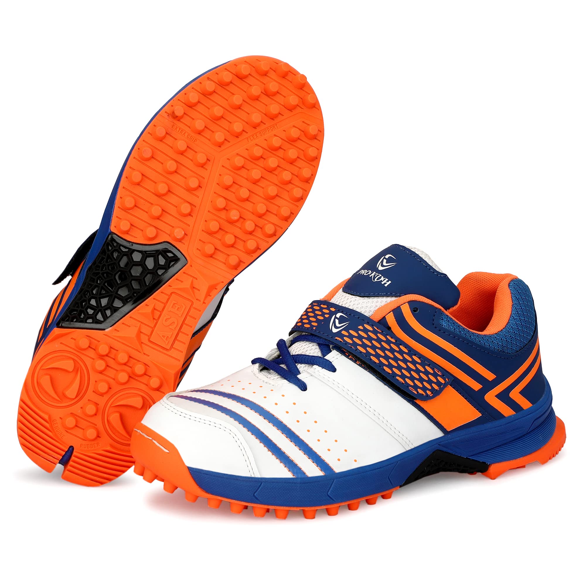 PRO KVH Men's Advanced Cricket Shoes with Dual Lace-Up Closure and Strip Sole Rubber Phylon for Enhanced Performance-picture-39