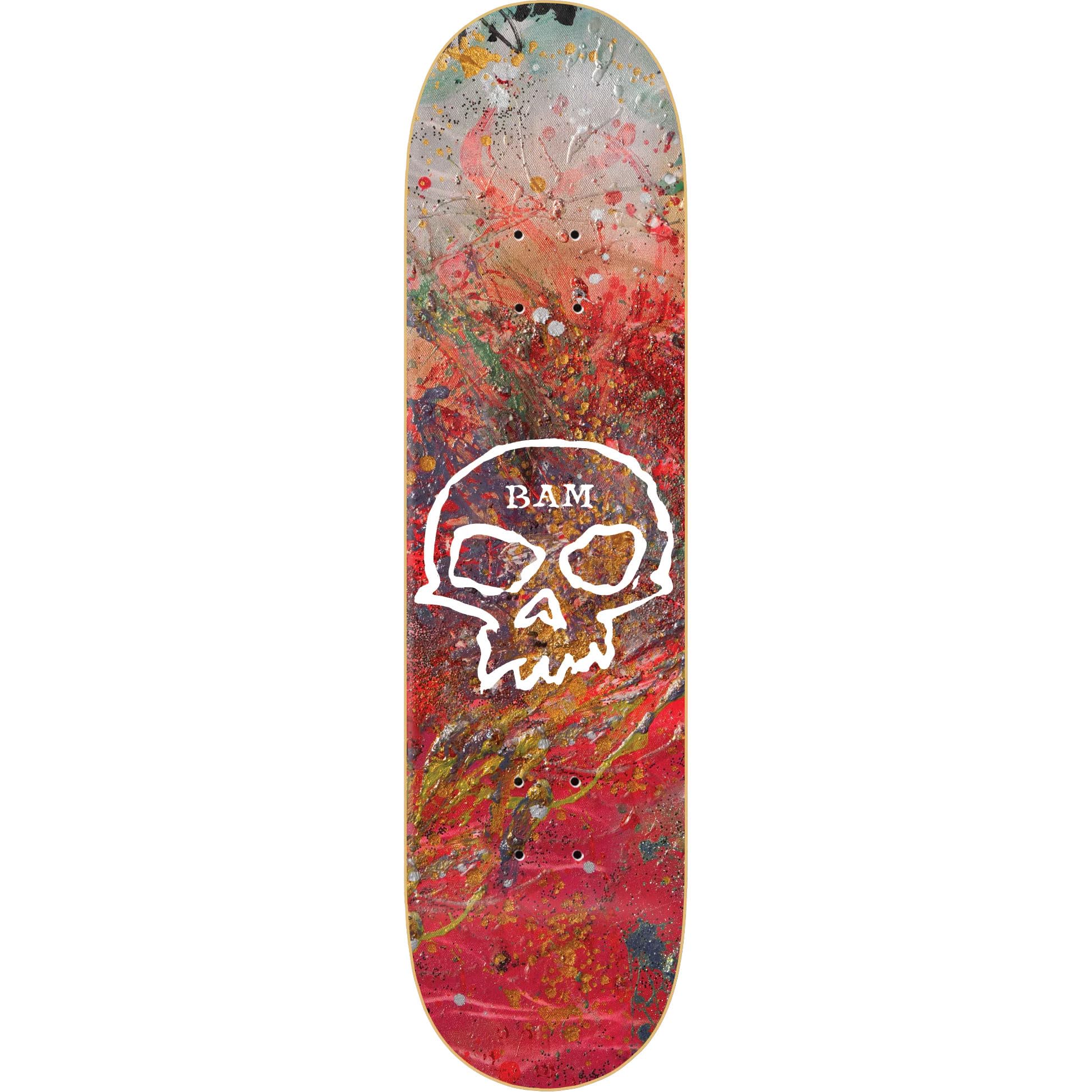 Amazon.com : Zero Skateboard Deck Bam Margera Single Skull