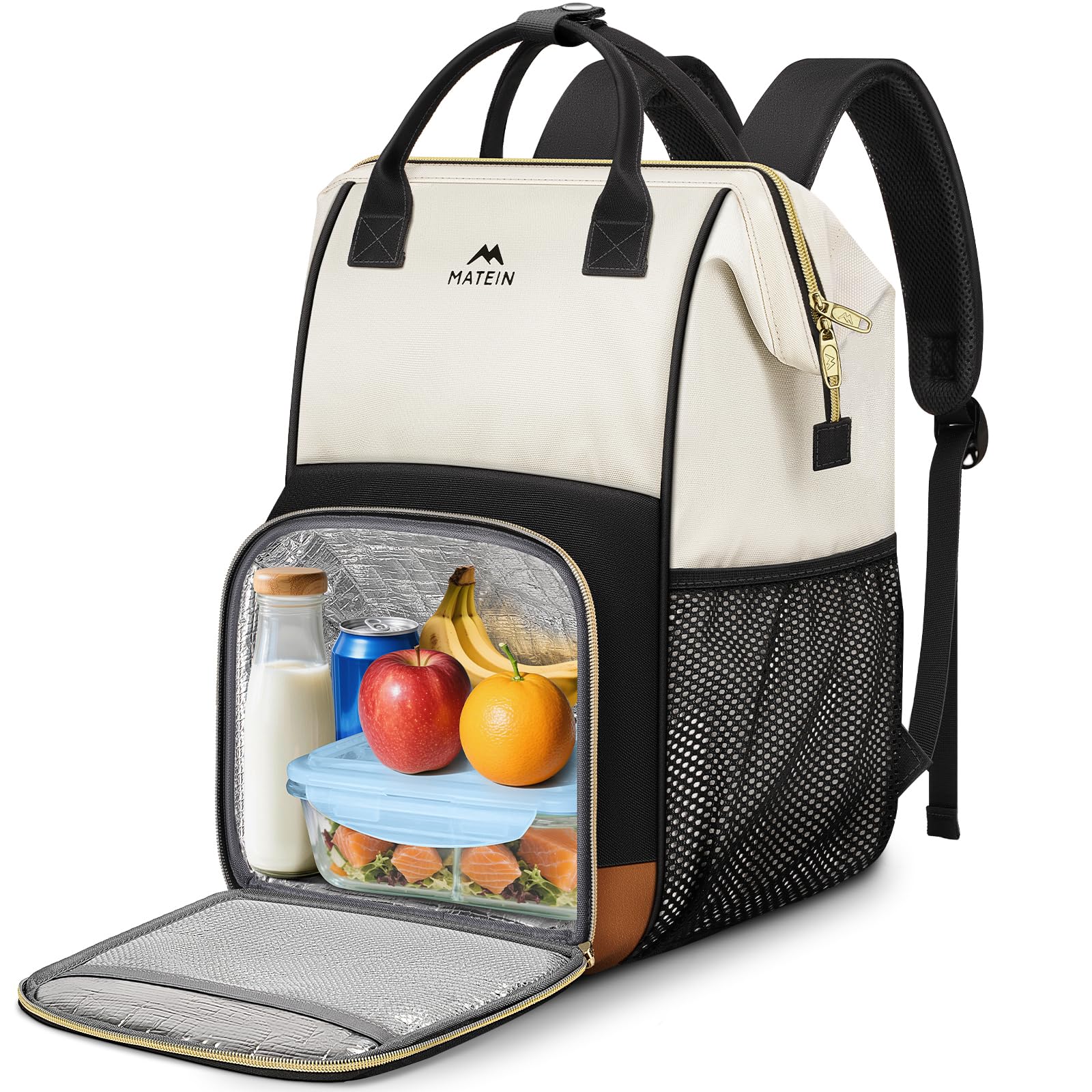MATEIN Insulated Lunch Backpack for Women