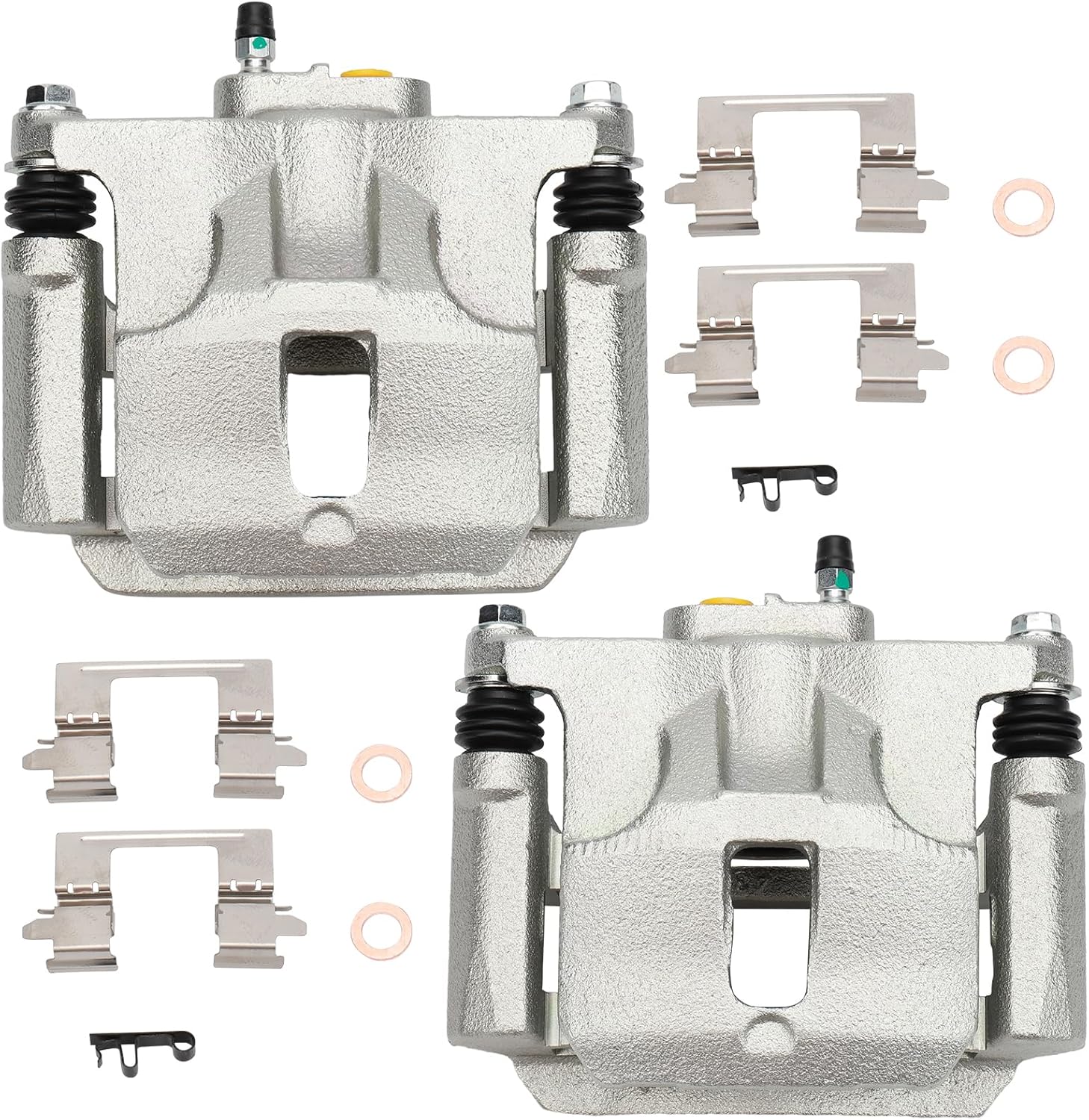 MAYASAF 18B5522+18B5523 Rear Disc Brake Caliper Left+Right Caliper w/o Pads Fit for Chevy Colorado 2015 2016 2017 2018 2019 2020, for GMC Canyon 2015 2016 2017 2018 2019 2020