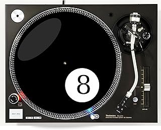 DJ 8-Ball #1 Billiards Scratch Pad 1200 Vinyl Memorabilia 12