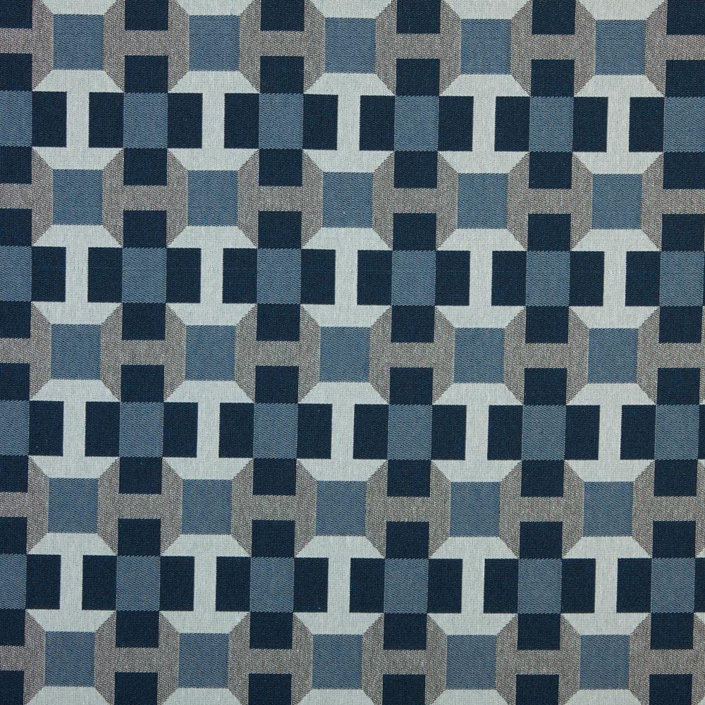 Kt KILOtela - Tela Tapicería, Jacquard Gobelino, Tapizar Sillas, Cojines, Cabecero, Sofá, Bolsos, Resistente al Desgaste, Costura, 100 cm Largo x 280 cm Ancho, Geométrico, Multicolor, 1 metro — view 16