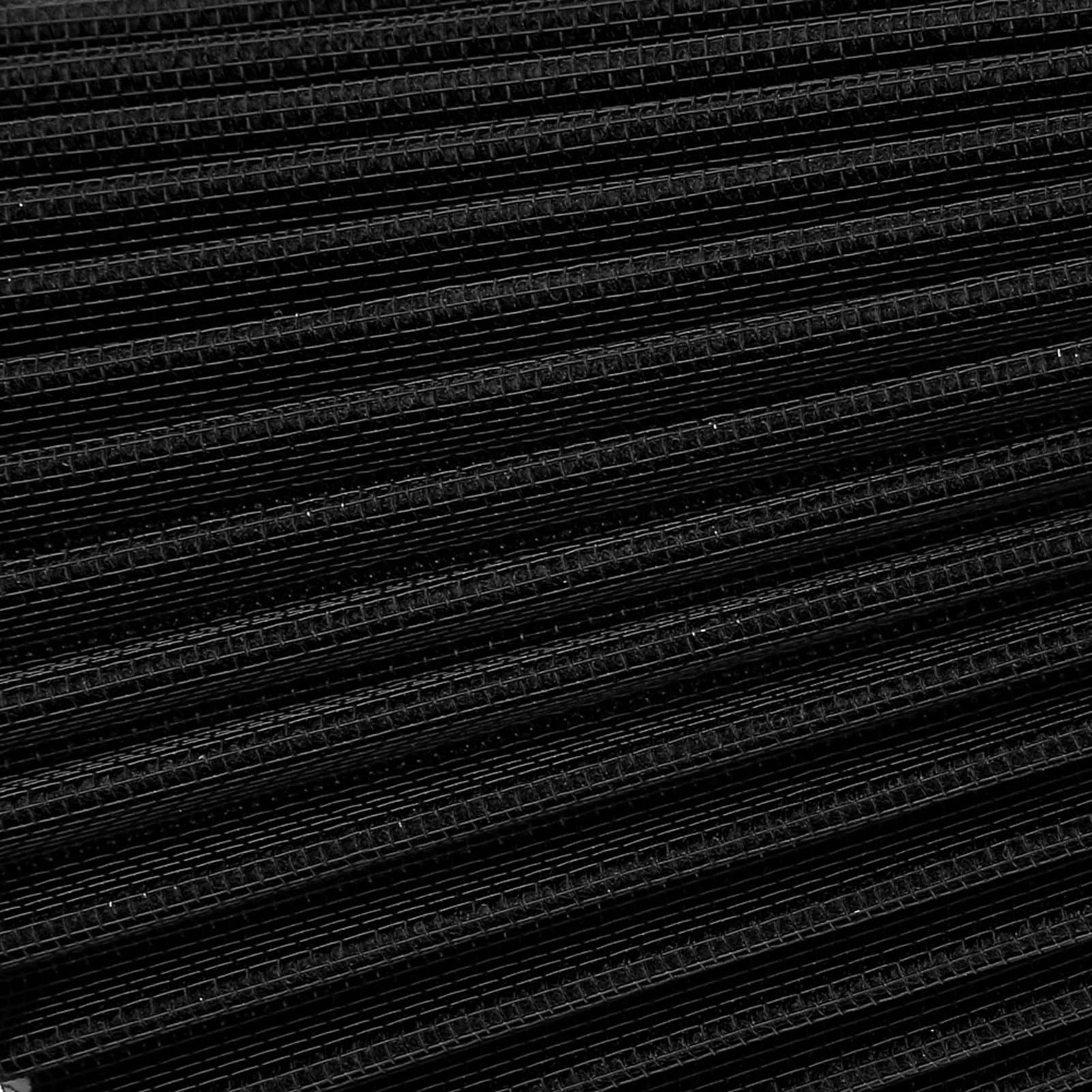 Ausla Filtro Aria Fredda 76mm Alluminio Nero | Kit induzione, per veicoli modificati, filtro turbo, 76mm, nero