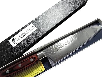 Amazon | 堺孝行 槌目ダマスカス 33層 洋ハンドル (牛刀180mm