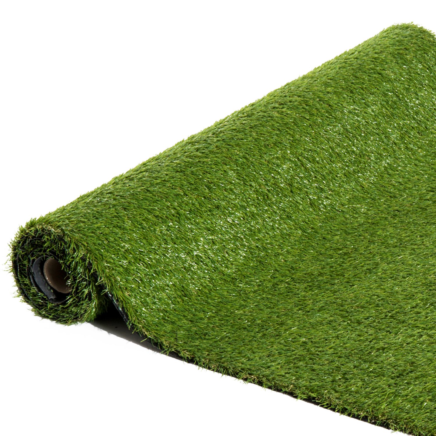 Outsunny Gazon Synthétique Artificiel Moquette Extérieure 3L x 1l m Vert | Intérieure, Herbes Hautes Denses, 2,5 cm