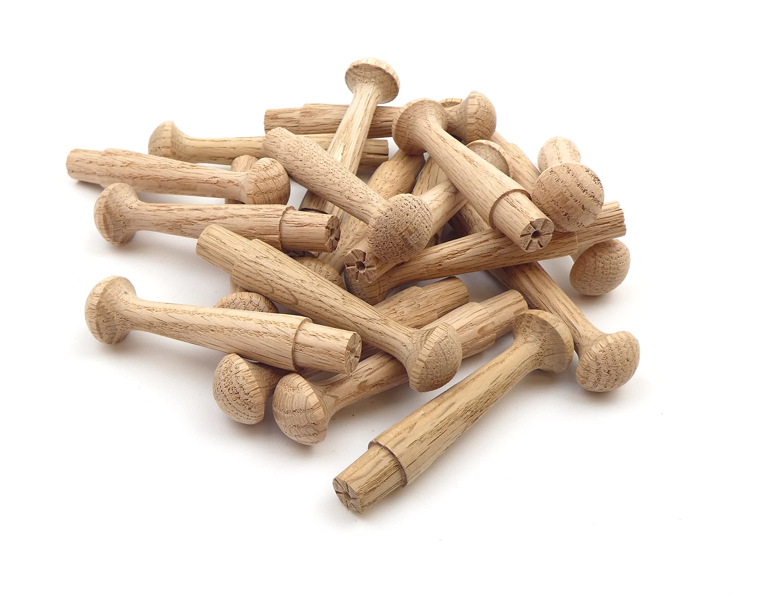 Oakcrafts Oak Shaker Peg 3.5" - (Pack of 20)