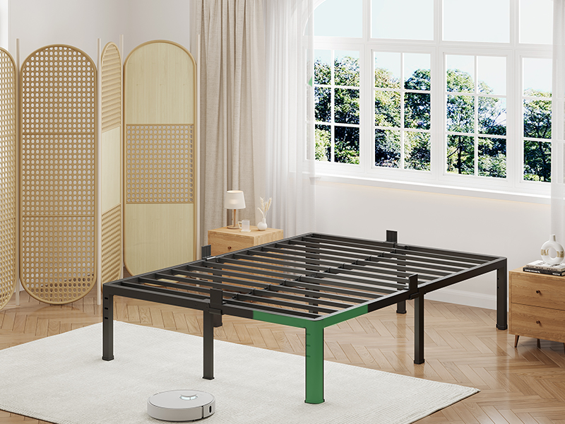 Watch NKZ metal bed frame with round corner on Amazon Live