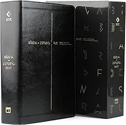 Bíblia de Estudo NVT (Nova Versão Transformadora): Capa Preta