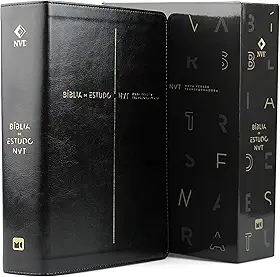 Bíblia de Estudo NVT (Nova Versão Transformadora): Capa Preta