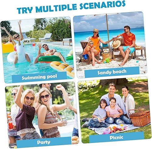 Miniatura 9 de Barras inflables para servir, bandejas inflables para servir ensaladas, bufé de hielo, soporte para bebidas y alimentos para interiores y