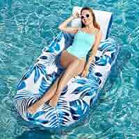 Tanning Pool Intex Inflatable Pool Lounger Chair, Comfortable