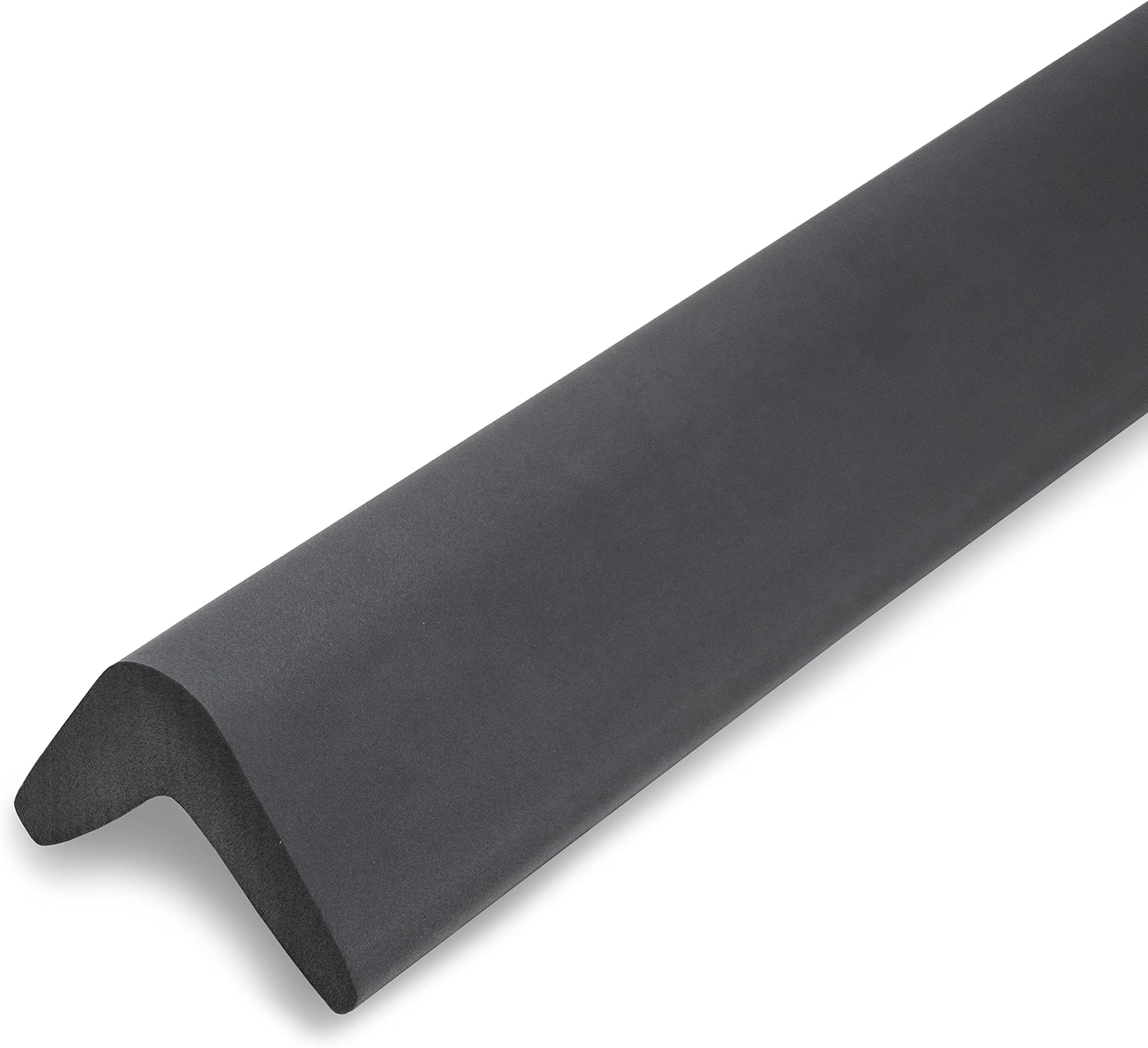 urbanhouse Ultra High-Density Heavy Duty Corner Guard Edge Protector & Bumper for Parking Garages, Workshops and Warehouses - Dark Grey, 24 Inches - 1 Each