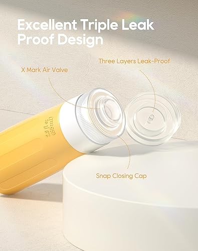 Miniatura 3 de Morfone Paquete de 16 botellas de viaje para artículos de tocador, recipientes de viaje aprobados por la TSA a prueba de fugas, accesorios de viaje