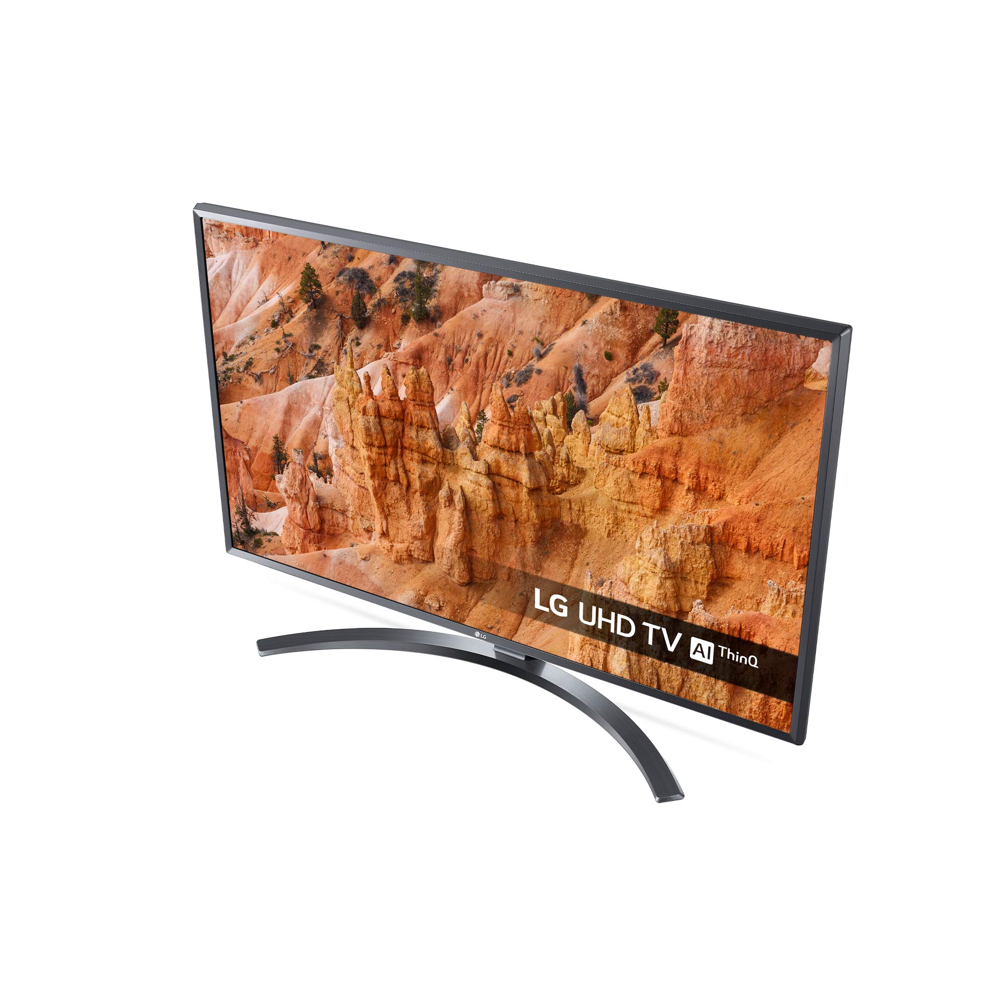 LG TV LED 4K AI Ultra HD,55UM7400PLB, Smart TV 55", 4K Active HDR