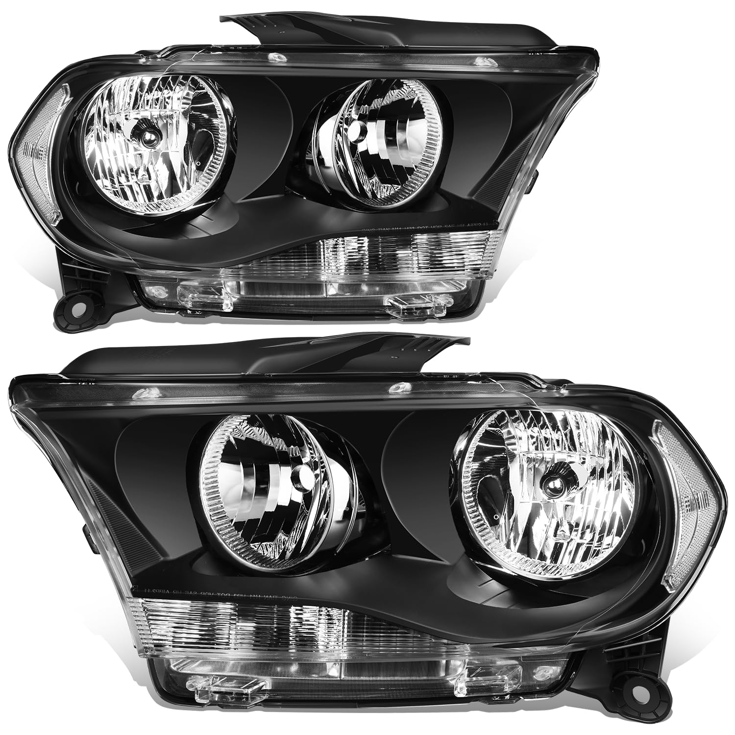 Auto Dynasty Headlights Assembly for 2011-2013 Dodge Durango