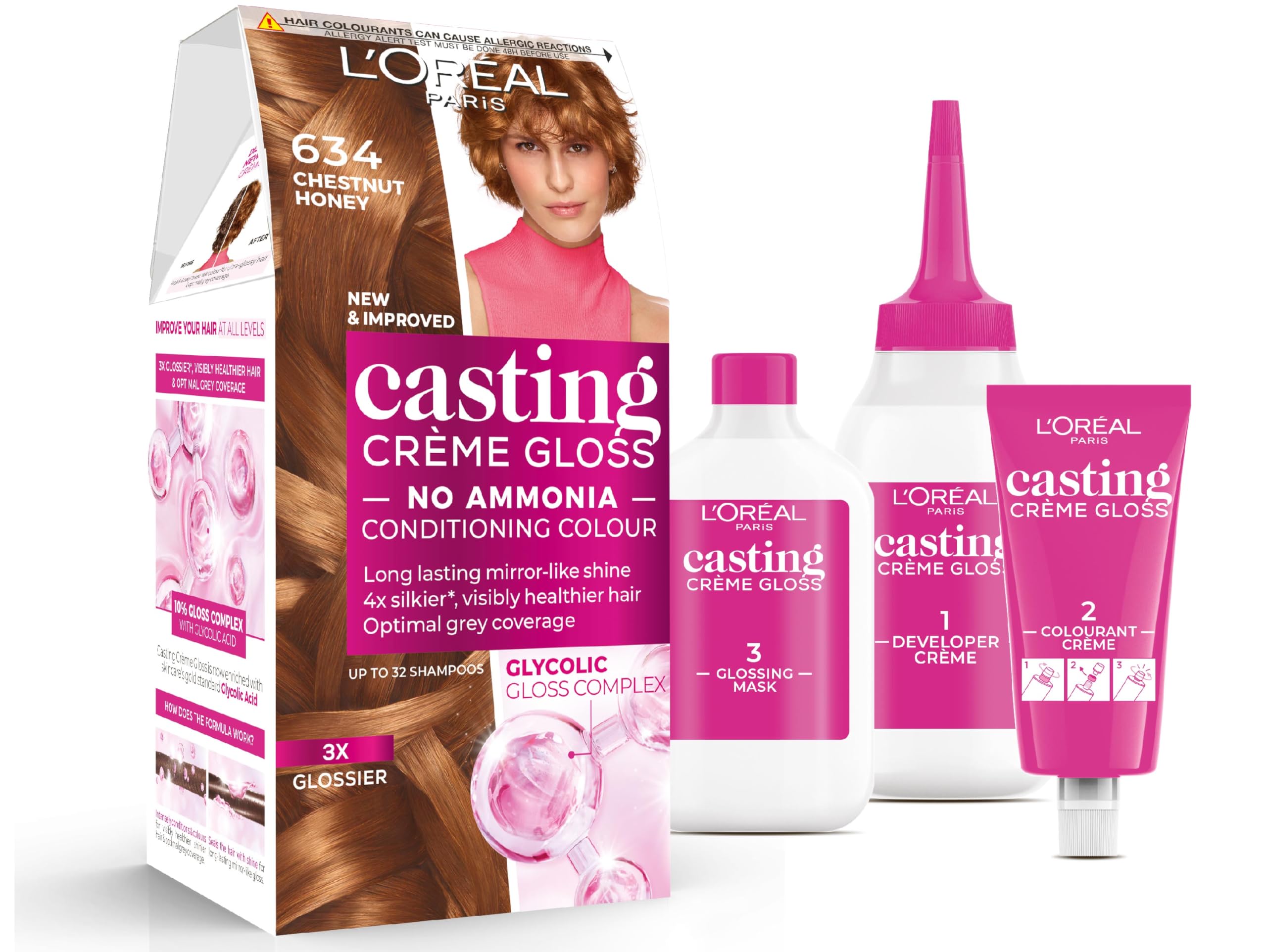 Loreal L'oreal Paris Casting Crème Gloss 634 Chestnut Honey