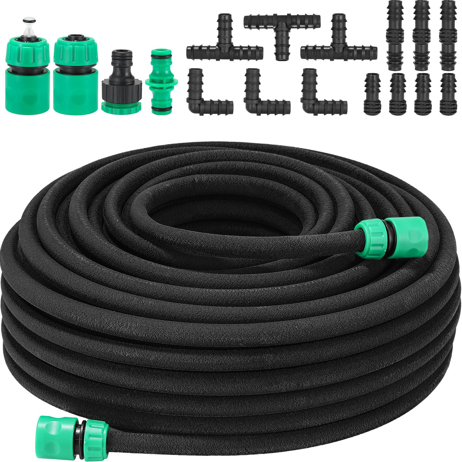 Tuyau d'Arrosage Extensible de Jardin 50M Tuyau Microporeux Flexible — free download