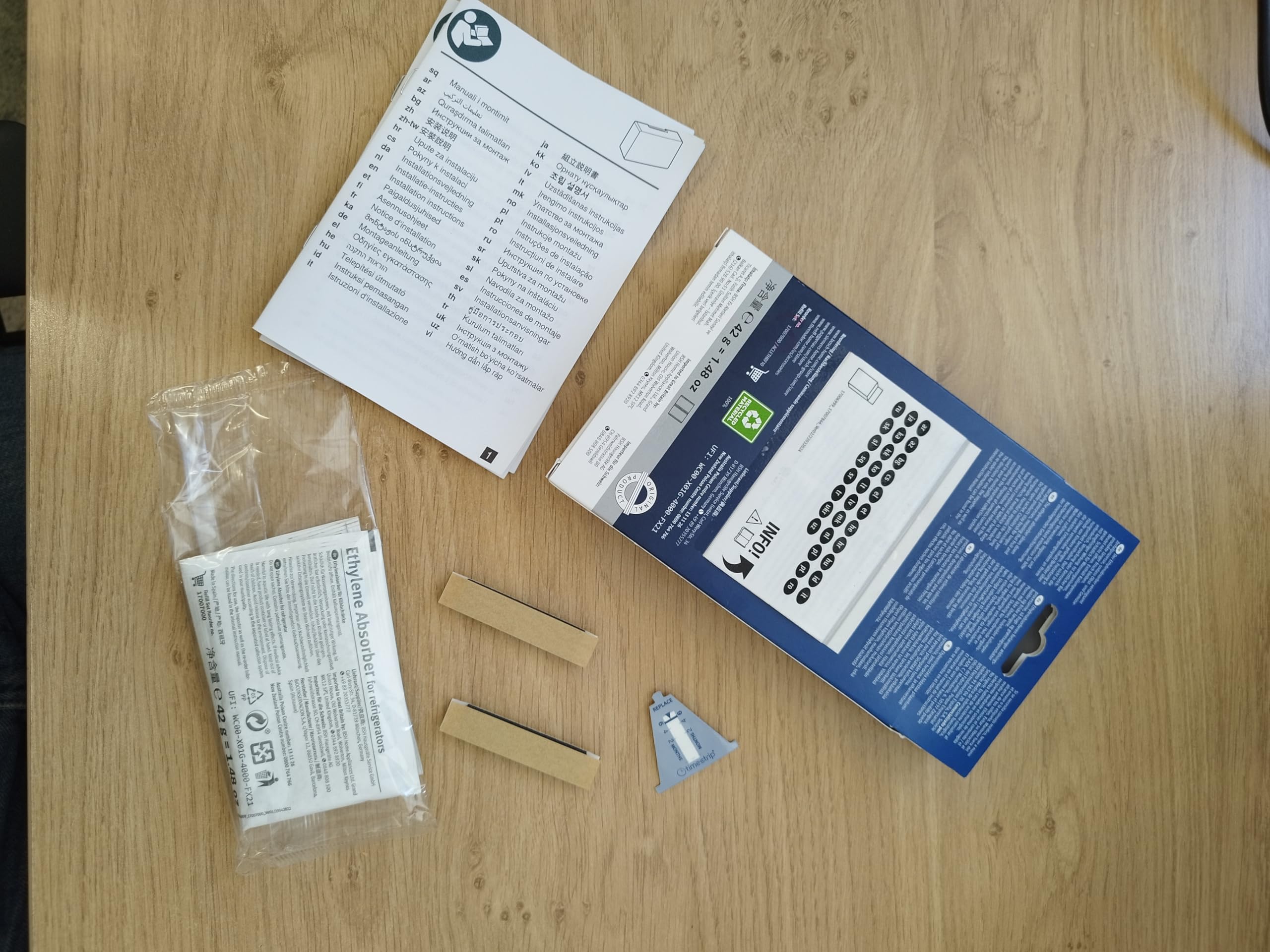 Kit de recharge Fresh Protect absorbeur d'éthylène pour réfrigérateurs Fresh Protect