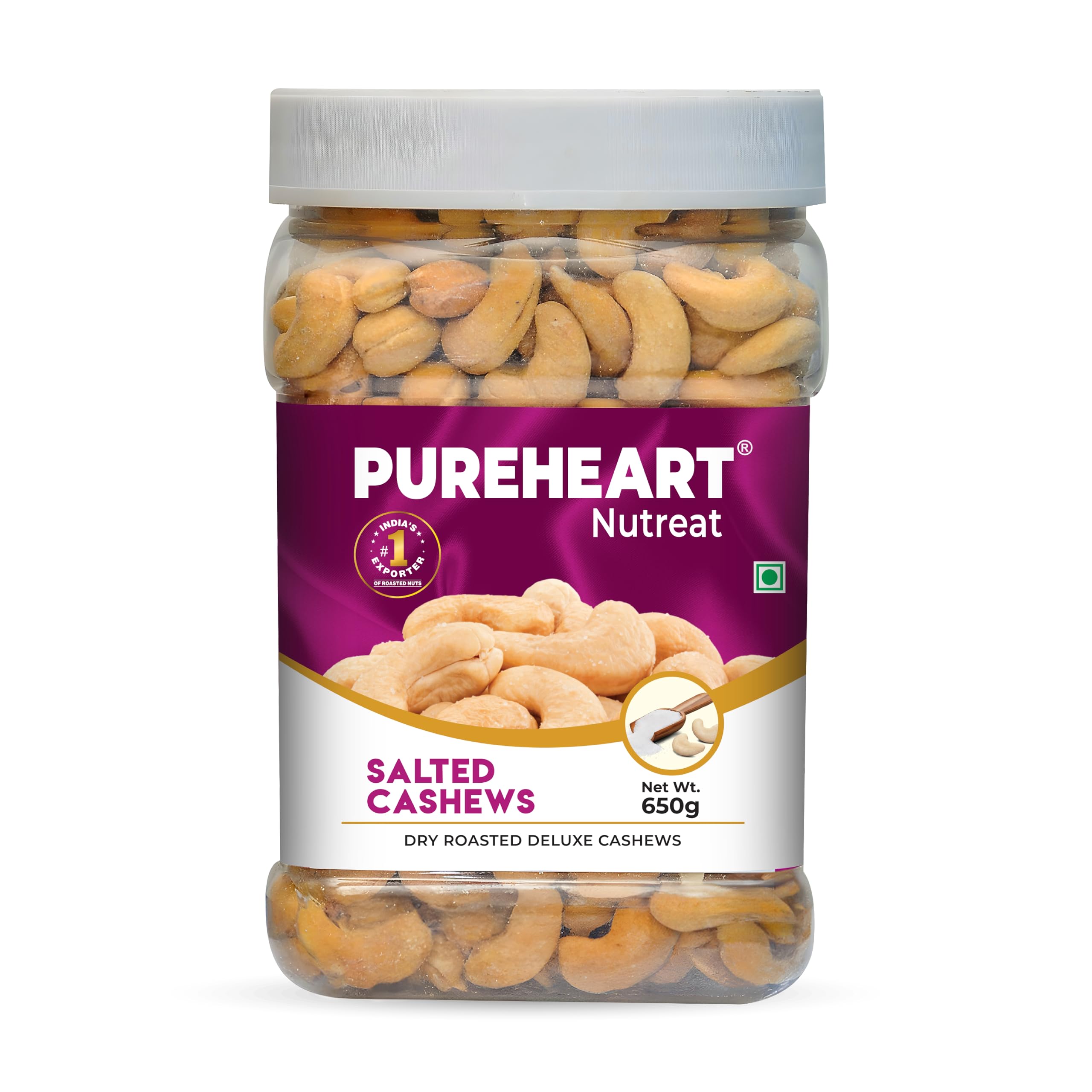 See full amazon price history chart for Pureheart Nutreat Roasted Salted Cashews (650 gm), Flavourful & Crunchy Snack | Premium Salted Whole Cashew Nuts/Kaju Dry Fruit | Rich in Protein & Fiber | No Artificial Colors, Flavors, Preservatives Pureheart Nutreat Roasted Salted Cashews (650 gm), Flavourful & Crunchy Snack | Premium Salted Whole Cashew Nuts/Kaju Dry Fruit | Rich in Protein & Fiber | No Artificial Colors, Flavors, Preservatives (B0D481BD8B) Amazon Price History, Amazon Price Tracker