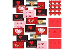 Yexiya 240 Sets Mini Valentine's Day Cards: Spread the Love One Card at a Time