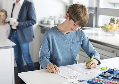 Miniatura 5 de Szkolne pióro wieczne Scribolino dla leworecznych jasnozielone