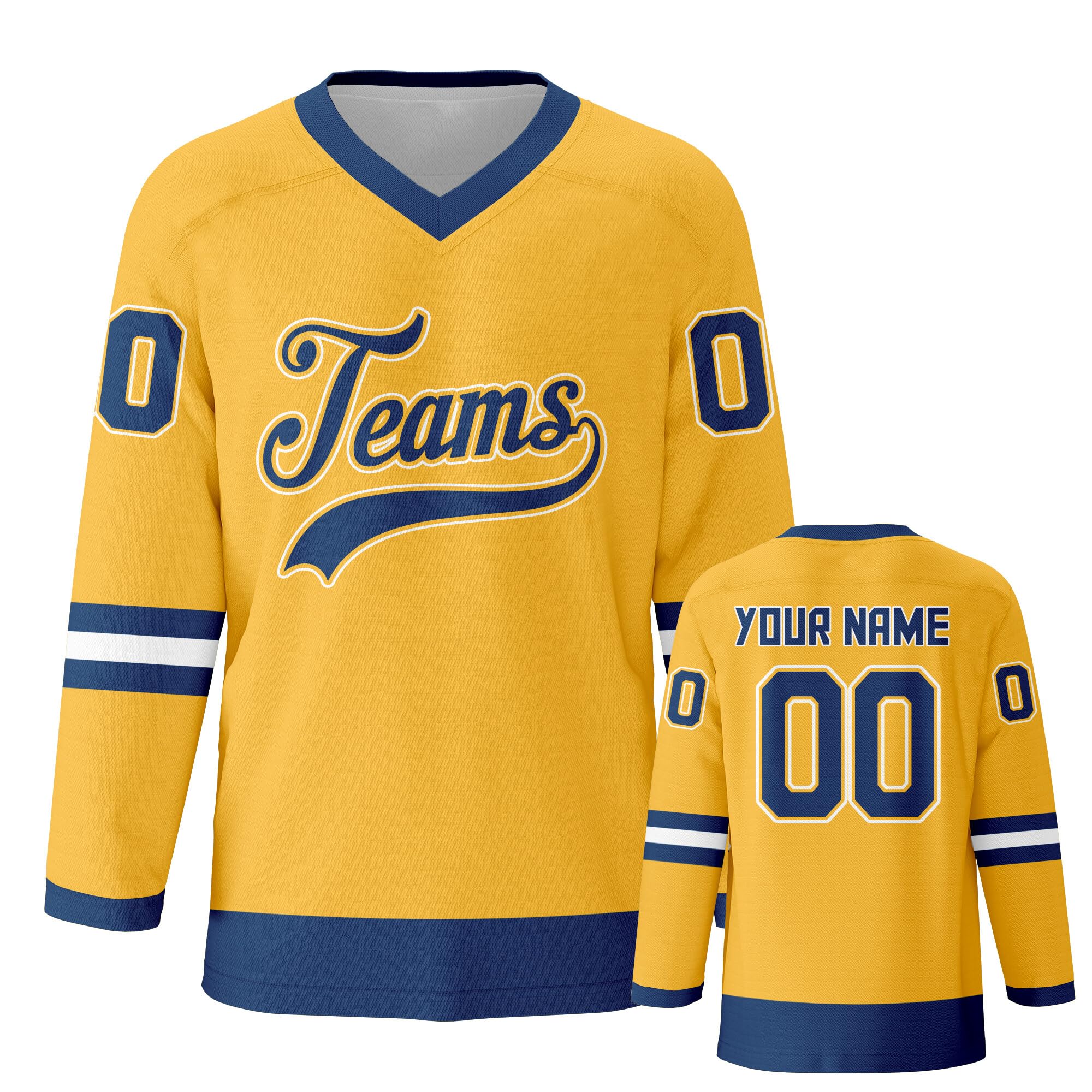 Customized Ice Hockey Jersey Personalized Team Solid Hockey Jersey Printed Stitched Hockey Jersey Men Women Youth Kids