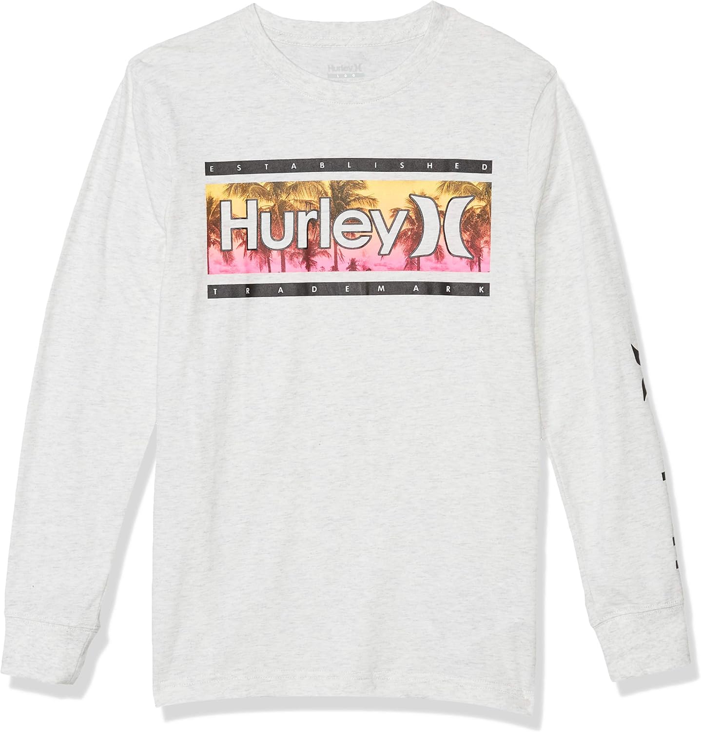 Hurley Boys' Long Sleeve Graphic T-Shirt-Discontinued