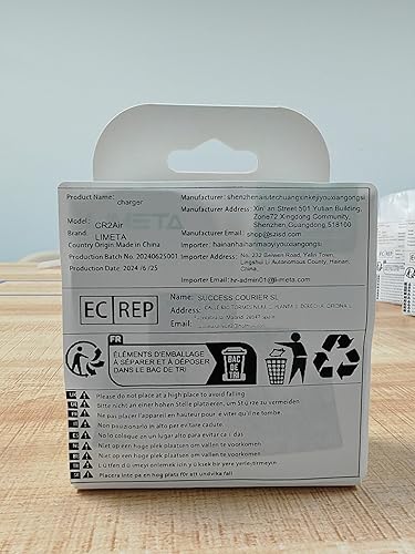 Miniatura 7 de CR2 Air - Juego de cargador de batería para cámara de doble canal con aplicación - NP-FZ100, NP-FW50, NP-BX1 - Entrada tipo C - Compatible con Sony