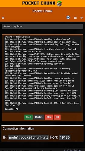 Pocket Chunk - Free Servers for Minecraft Bedrock Edition