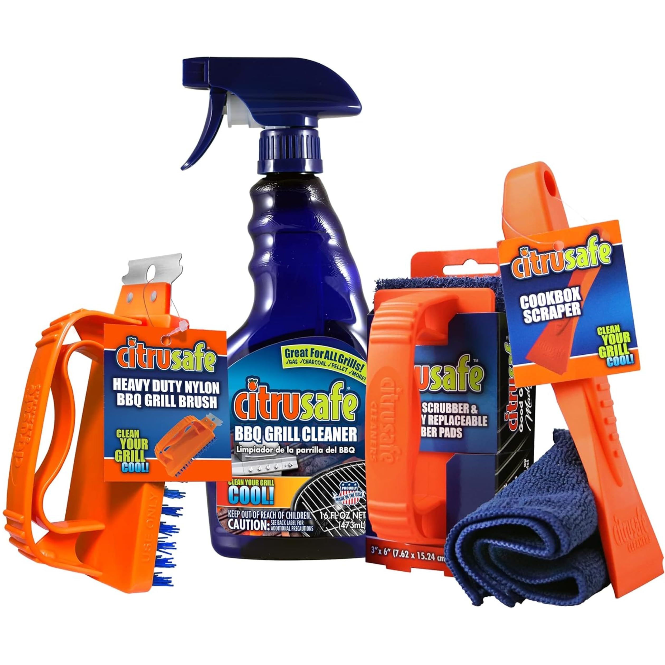 Citrusafe Complete Grill Cleaning Kit
