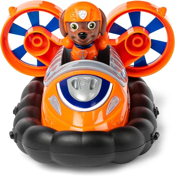 PAW Patrol, Zumas Hovercraft Vehicle with Collectible Figure, for Kids Aged 3 and Up