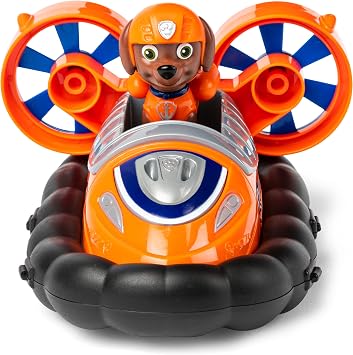 PAW Patrol, Zumas Hovercraft Vehicle with Collectible Figure, for Kids Aged 3 and Up