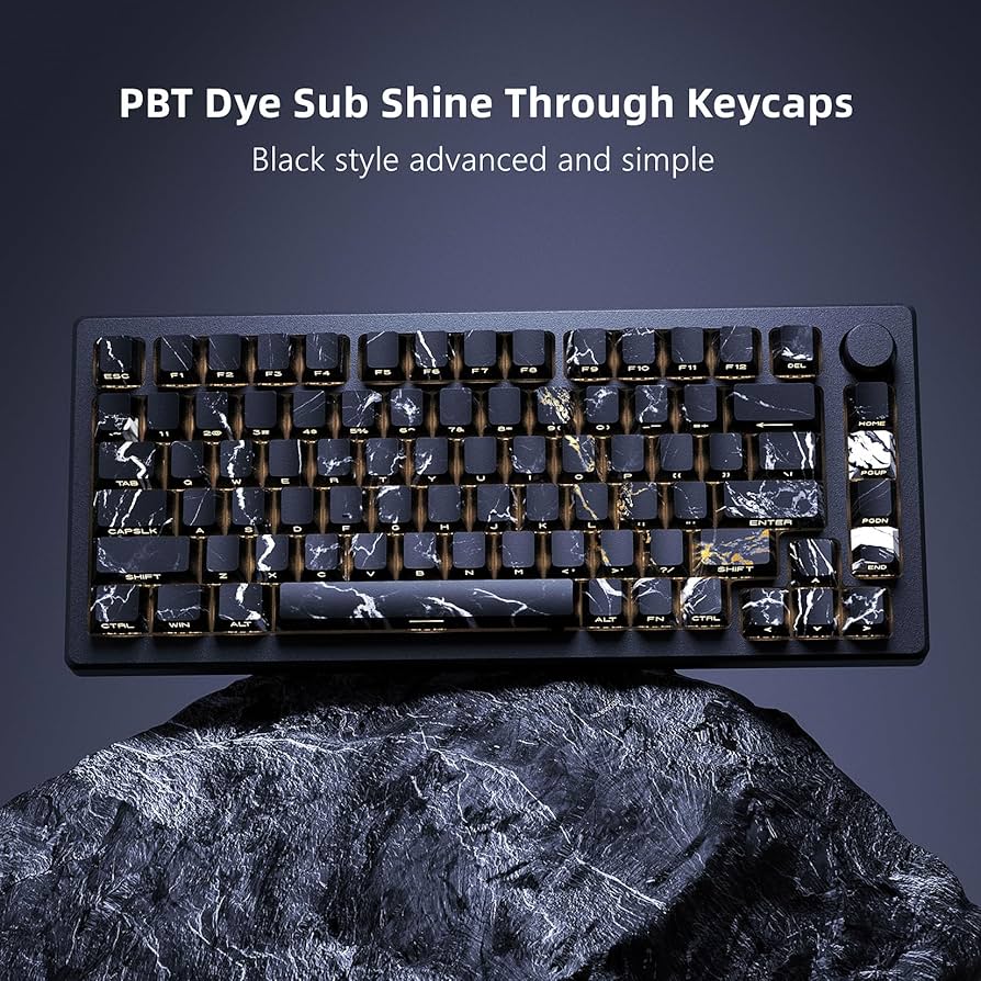Amazon.co.jp: XVX PBT キーキャップ - シャインスルーキーキャップ
