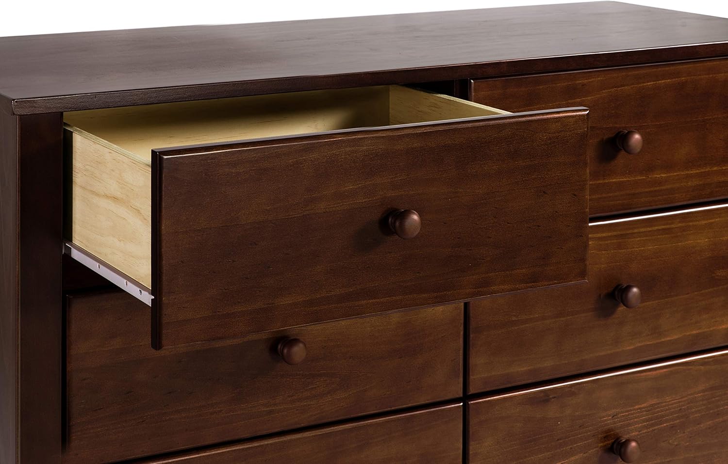Carter's by Davinci Morgan 6-Drawer Dresser in Espresso : Home & Kitchen