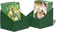 Vista 7 de Ultimate Guard RTE Boulder 100+, estuche para 100 tarjetas TCG de doble funda, verde, 97% renovable, fabricado en Alemania, almacenamiento seguro