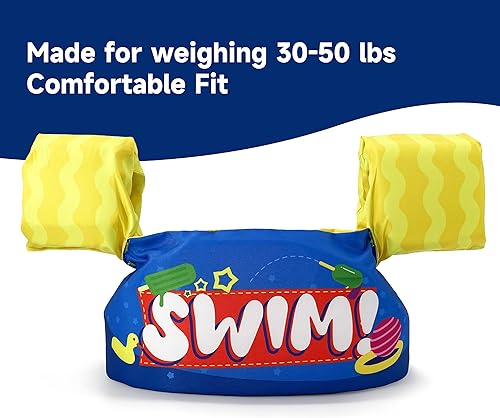Miniatura 4 de Jaegvida Chaleco de natación para niños para aprender a nadar