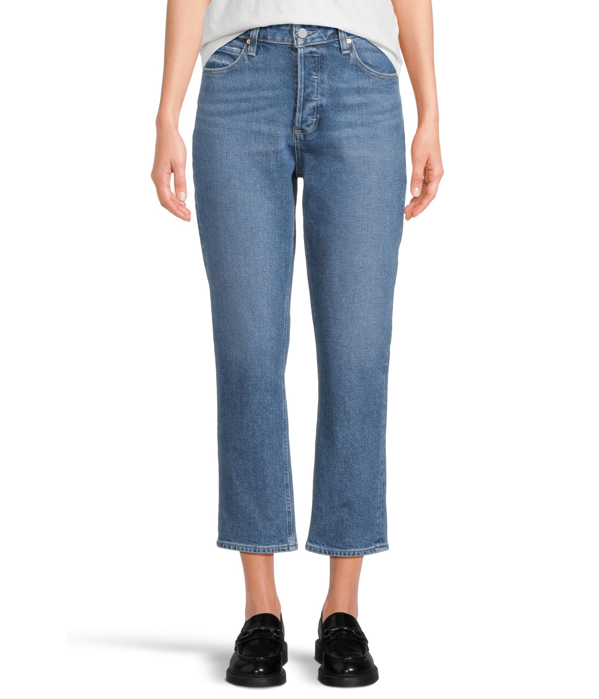 Amazon | PAIGE レディース ビリークロップカバーボタンフライ, ムーン