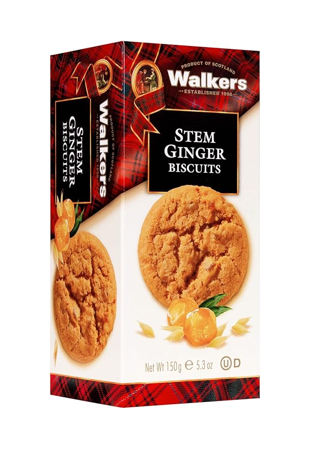 Walker's Shortbread Galletas de Jengibre 5.3 oz miniatura 2