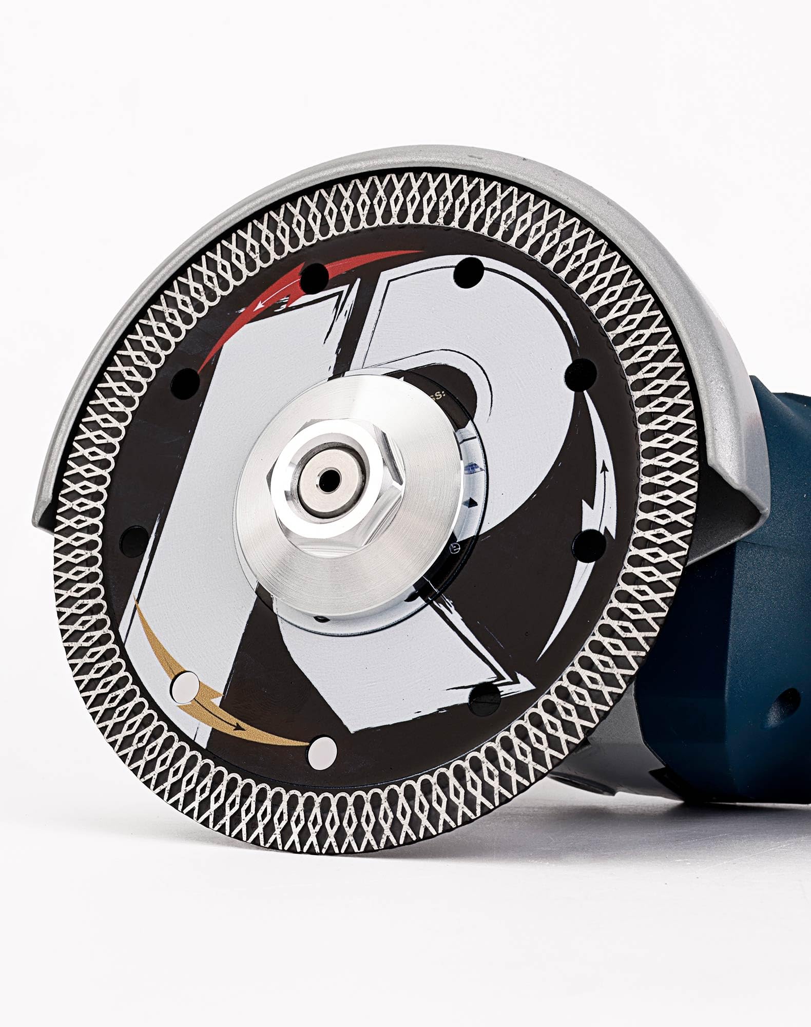 125mm Super Thin Diamond Cutting Disc, Tile Diamond Blade for Angle Grinder,Diamond Cutting Wheels for Stone,Concrete,Marble - Image 3