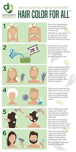 Miniatura 3 de Tintura para el cabello y las cejas Henna Maiden 100% natural y sin químicos