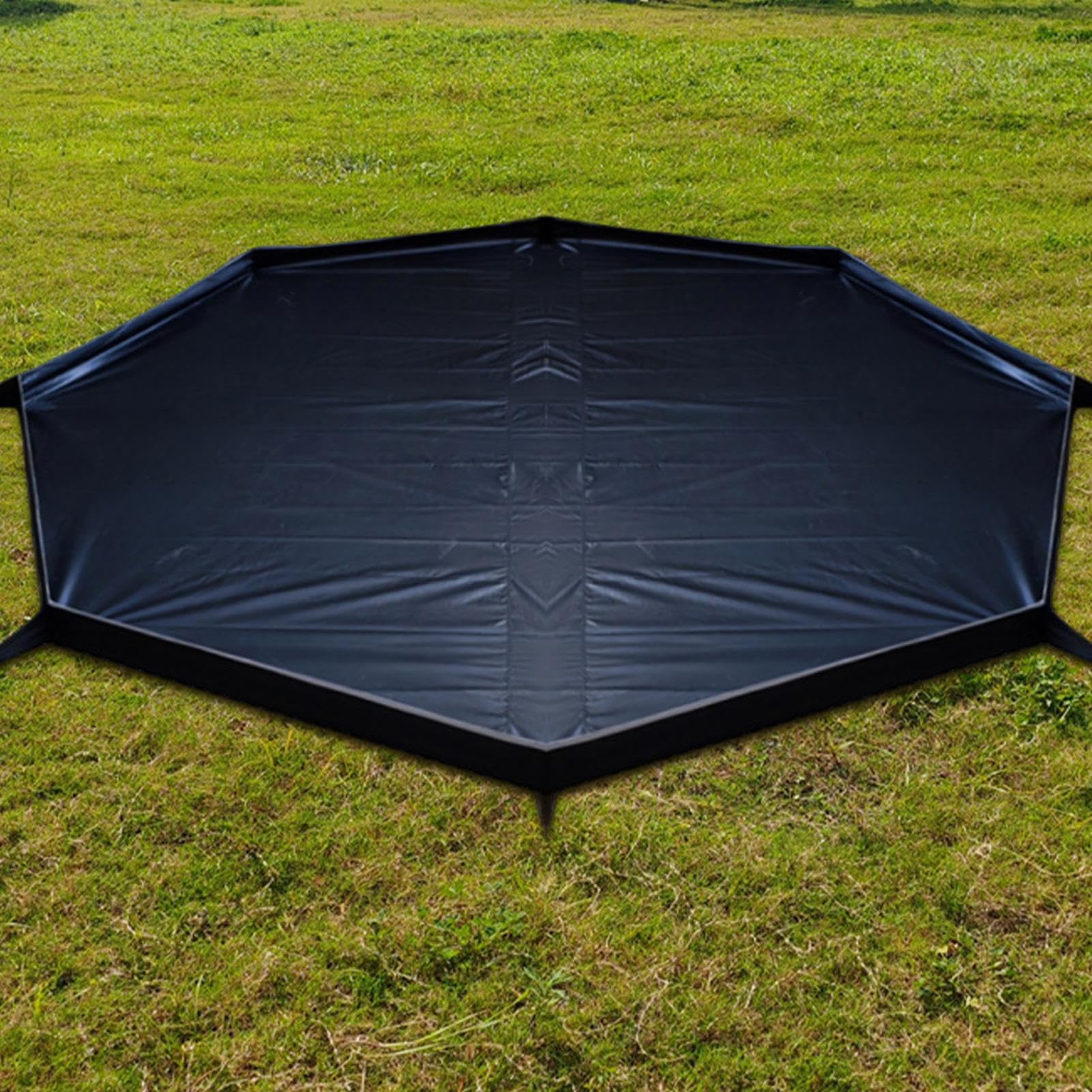 Matelas de Tente pour Camping, bâche de Sol octogonale, bâche de Sol