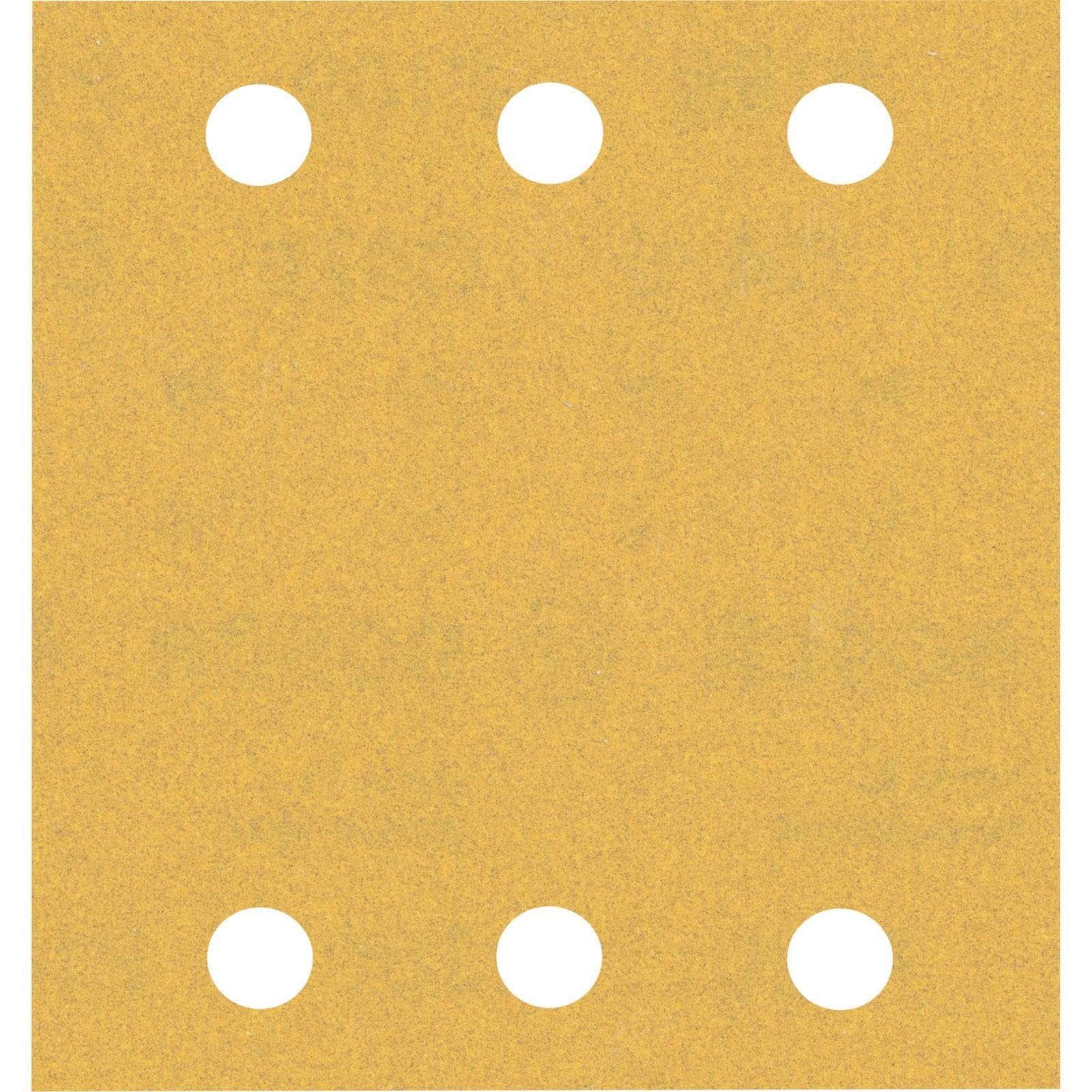 Bosch 10x EXPERT C470 Sandpaper (for Paint on wood, Hardwood, Ø 115x107 mm, Grit 180, Professional Accessory Orbital Sander)