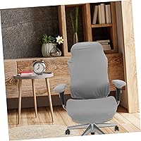 Vista 6 de 1 juego de fundas elásticas para silla de juegos, lavables, protección completa para sillas de juegos, fundas elásticas para sillas de escritorio