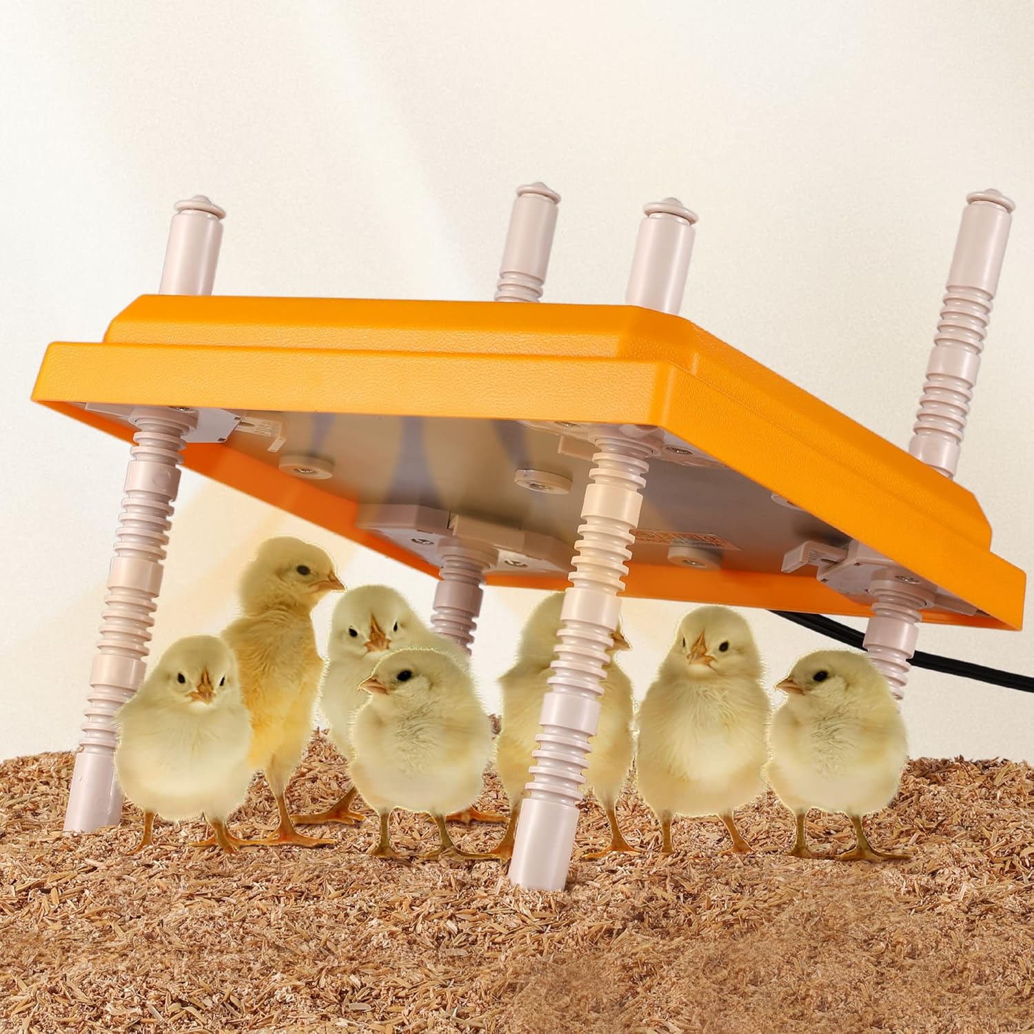 ZXZYHFTY Chicken Coop Heater, 10" x 10" Height Adjustable