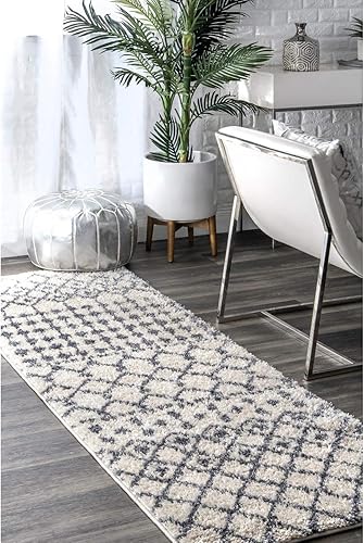 Miniatura 5 de nuLOOM Alfombra marroquí Barbara Accent 2x3, beige