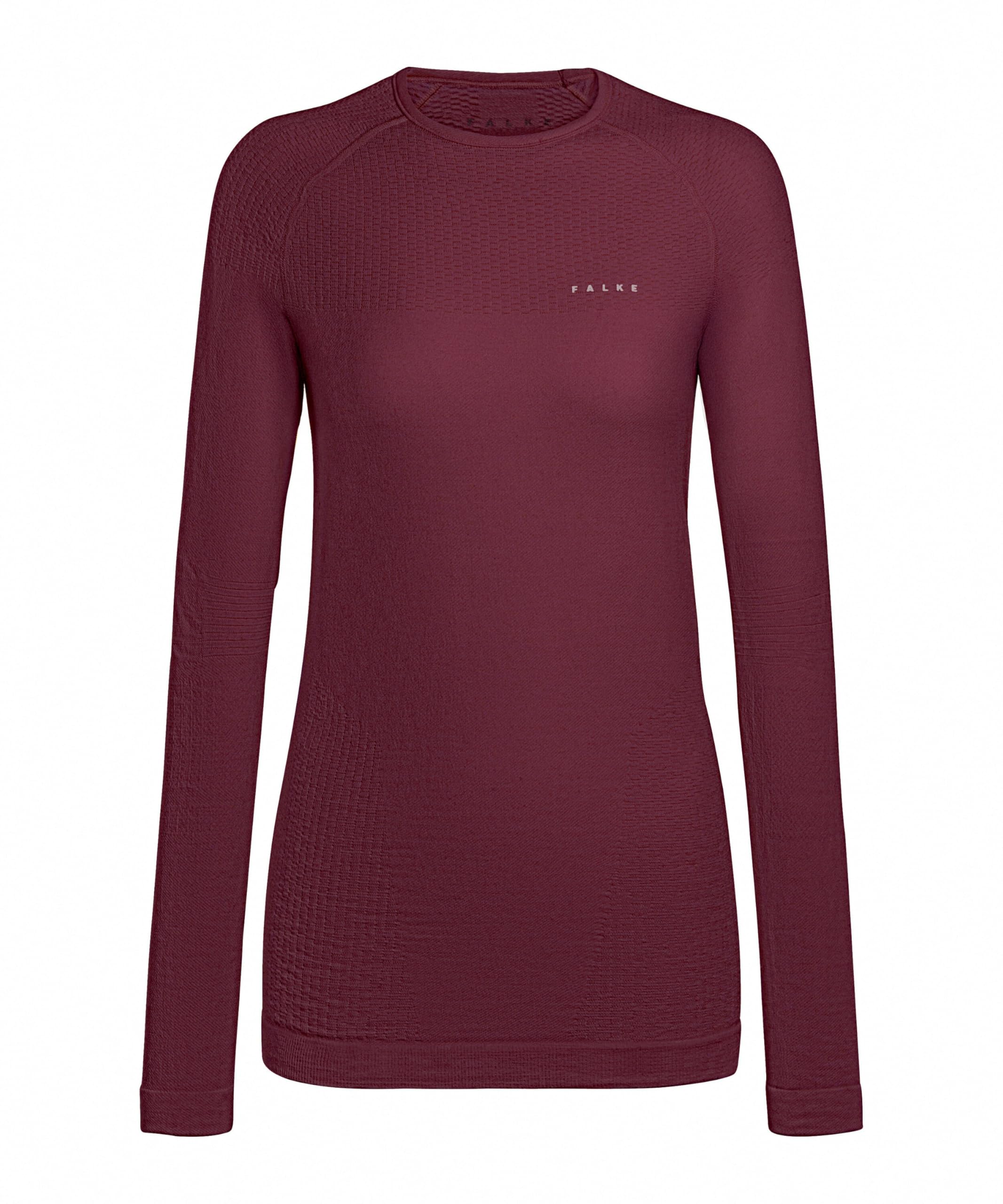 FALKE Damen Wool-Tech Protective Funktionsshirt Langarm atmungsaktiv klimaregulierende Wolle Funktionsmaterial kalte bis sehr kalte Temperaturen Polster an Schultern und Taille beim Rucksack 1 Stück